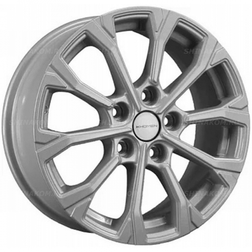 Большое фото товара - 6,5*16 5*114,3 ET45 60,1 Khomen Wheels KHW1605 F-Silver, 10204306. Вариант №1