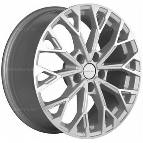 Большое фото товара - 7*17 5*110 ET45 67,1 Khomen Wheels KHW1718 F-Silver (Dongfeng 580), 10205118. Вариант №1