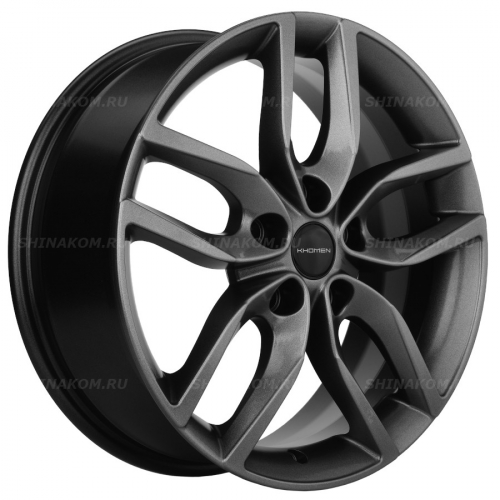 Большое фото товара - 6,5*17 5*108 ET33 60,1 Khomen Wheels KHW1708 Gray, 10208214. Вариант №1