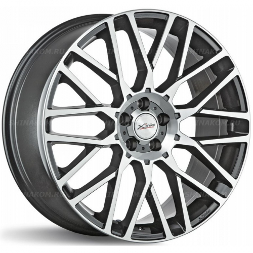 Большое фото товара - 8,5*20 5*120 ET45 59,6 X-trike X-137 BK/FP, 10210350. Вариант №1