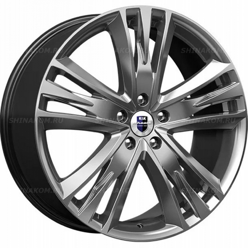 Большое фото товара - 8,5*20 5*114,3 ET38 60,1 КиК Атлас (КС661М) Дарк платинум, 10220897. Вариант №1