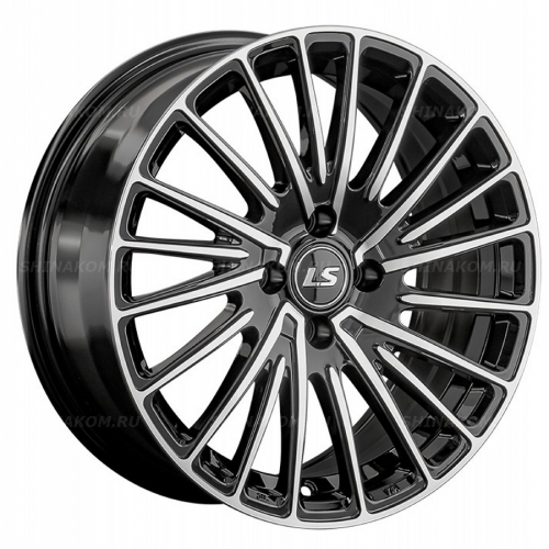 Большое фото товара - 6,5*15 4*100 ET45 60,1 LS 1356 BKF (конус), 10254833. Вариант №1