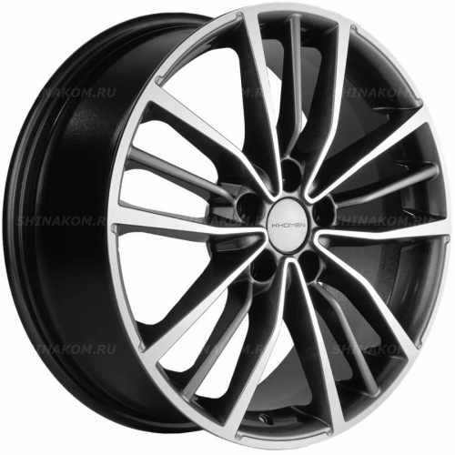 Большое фото товара - 7*18 5*114,3 ET40 66,5 Khomen Wheels KHW1812 Gray-FP (Haval Dargo), 10257395. Вариант №1