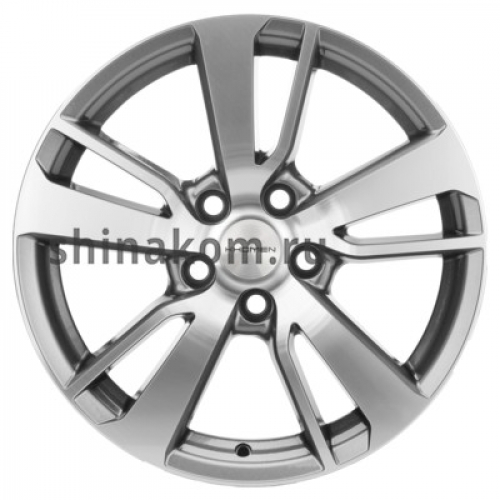 Большое фото товара - 7*17 5*114,3 ET43,5 67,1 Khomen Wheels KHW1704 Gray-FP, 10267718. Вариант №1