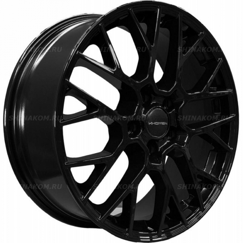 Большое фото товара - 7*18 5*114,3 ET51 67,1 Khomen Wheels KHW1818 Black, 10269043. Вариант №1