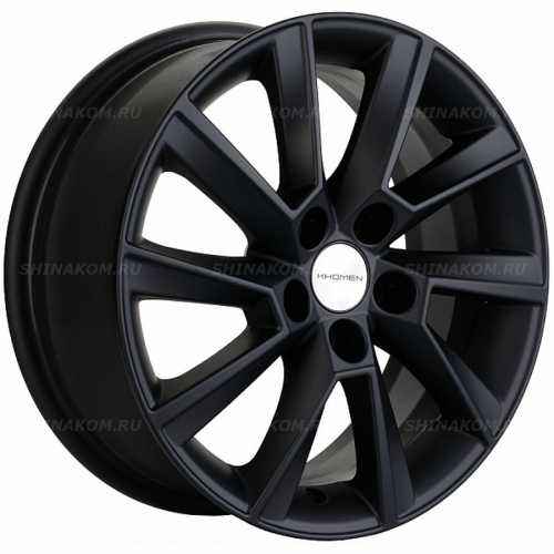Большое фото товара - 6*15 5*105 ET39 56,6 Khomen Wheels KHW1507 Black (Aveo), 10271664. Вариант №1