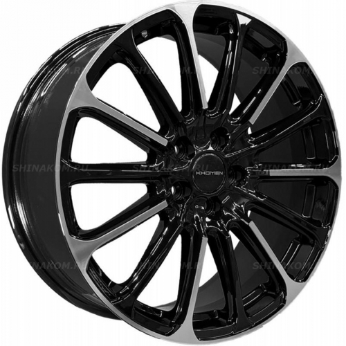 Большое фото товара - 7,5*19 5*114,3 ET51 67,1 Khomen Wheels KHW1910 Black-FP, 10272340. Вариант №1