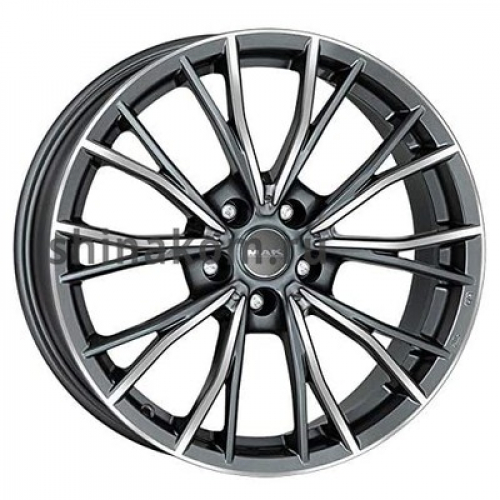 Большое фото товара - 8*19 5*112 ET46 66,6 MAK Mark Gunmetal Mirror Face, 10276910. Вариант №1