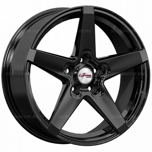 Большое фото товара - 6,5*17 5*108 ET33 60,1 iFree Uno Токен (КС1127) Black, 10282150. Вариант №1