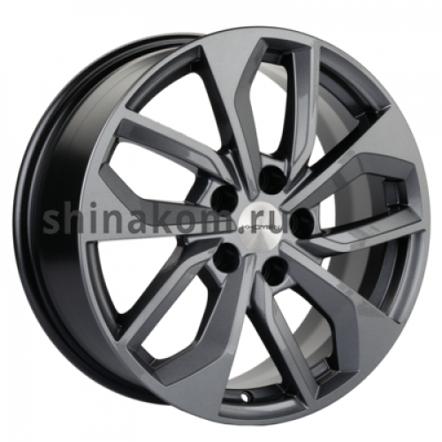 Большое фото товара - 7*17 5*112 ET40 57,1 Khomen Wheels KHW1703 Gray, 10284275. Вариант №1
