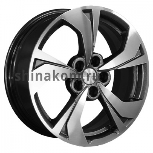 Большое фото товара - 7*17 5*114,3 ET48 67,1 Khomen Wheels KHW1724 Gray-FP (JAC J7), 10284302. Вариант №1