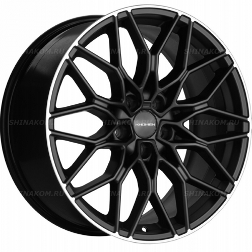 Большое фото товара - 8,5*19 5*114,3 ET30 67,1 Khomen Wheels KHW1902 Black MR (Outlander), 10295168. Вариант №1